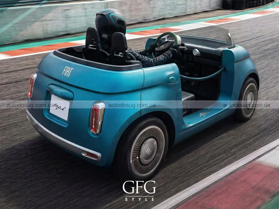 Fiat Topolino отримав спідстер і дивну версію на чотирьох