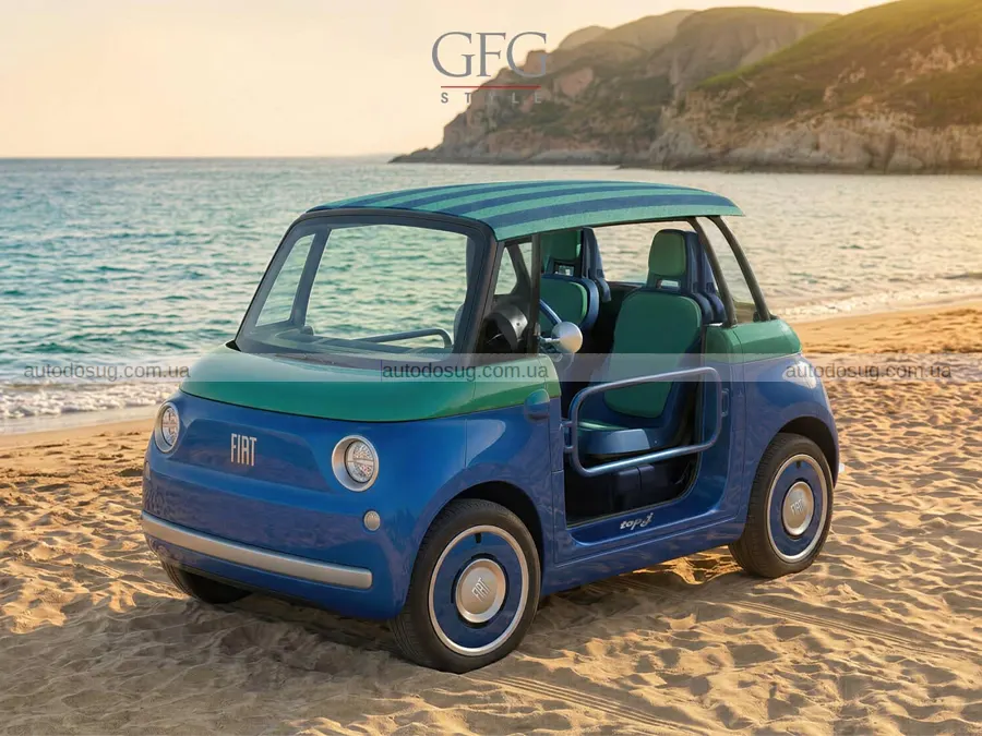 Fiat Topolino отримав спідстер і дивну версію на чотирьох