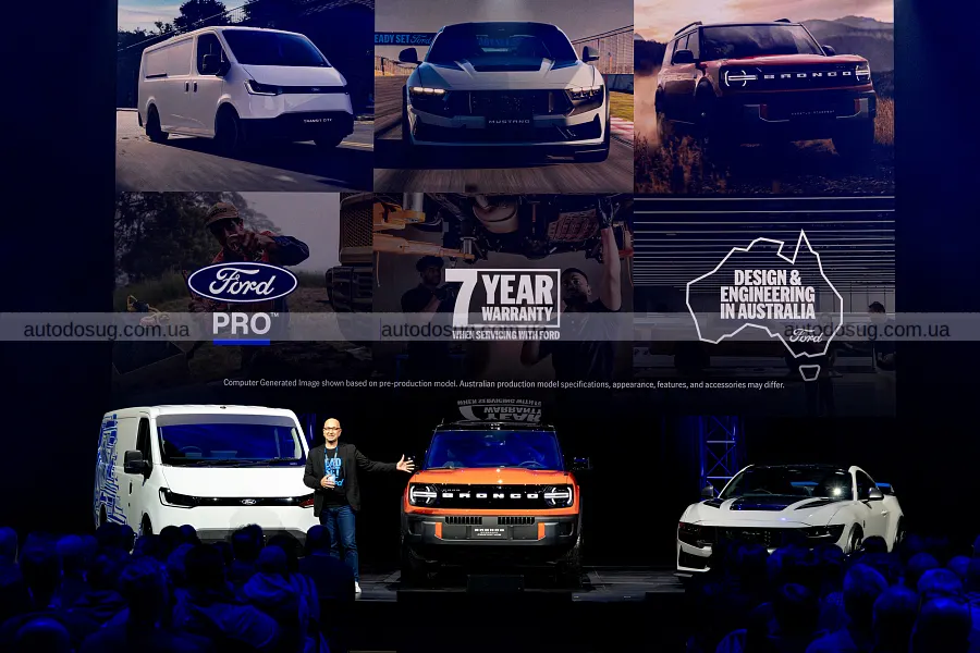 Ford розширює лінійку в Австралії з Bronco