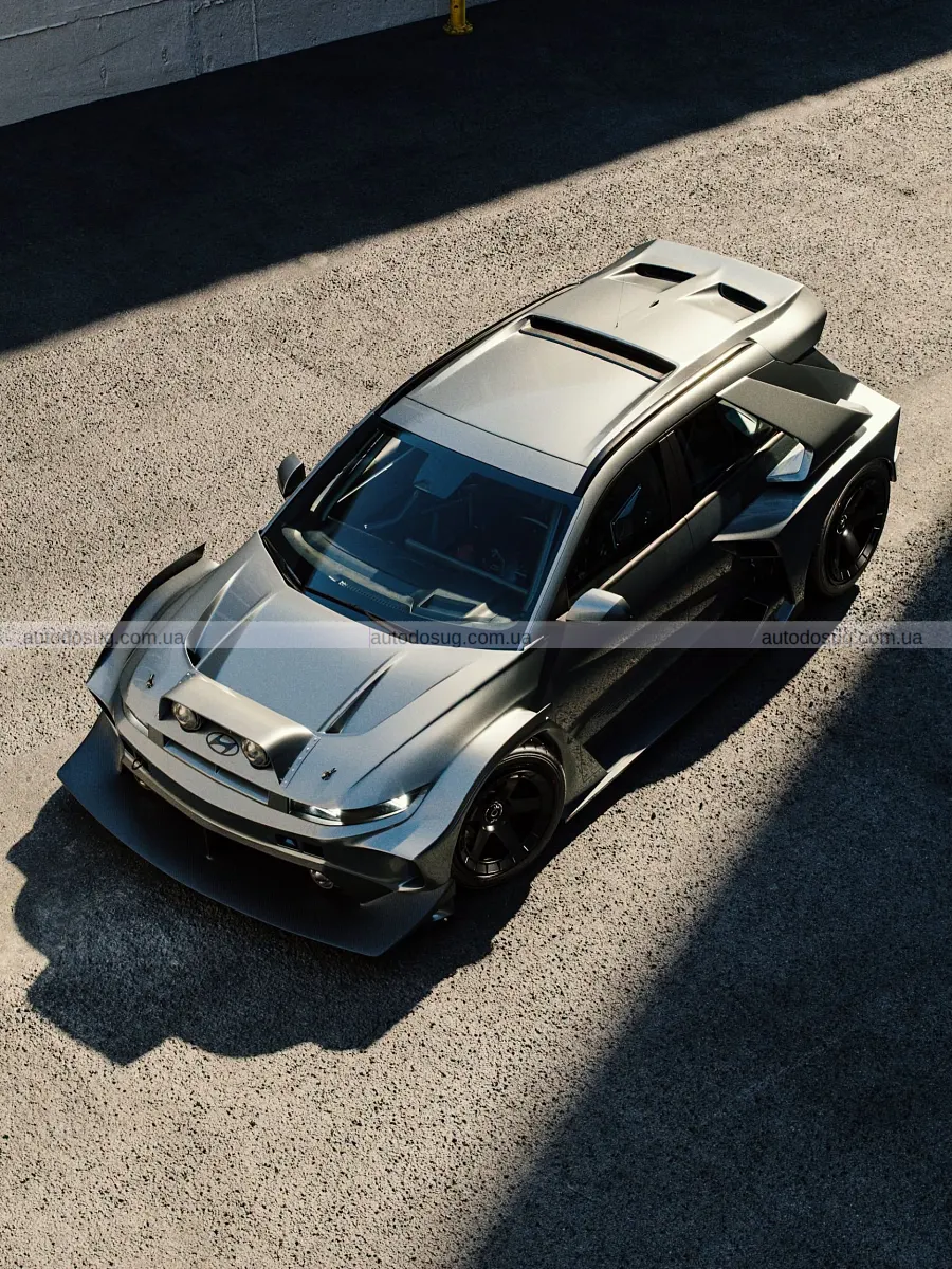 Hyundai Ioniq 5 N уявили як шалену ралійну машину