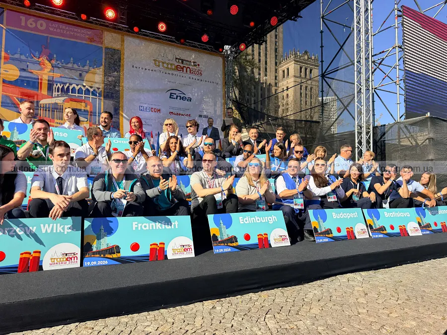 Київські трамвайники увійшли в топ-6 Європи