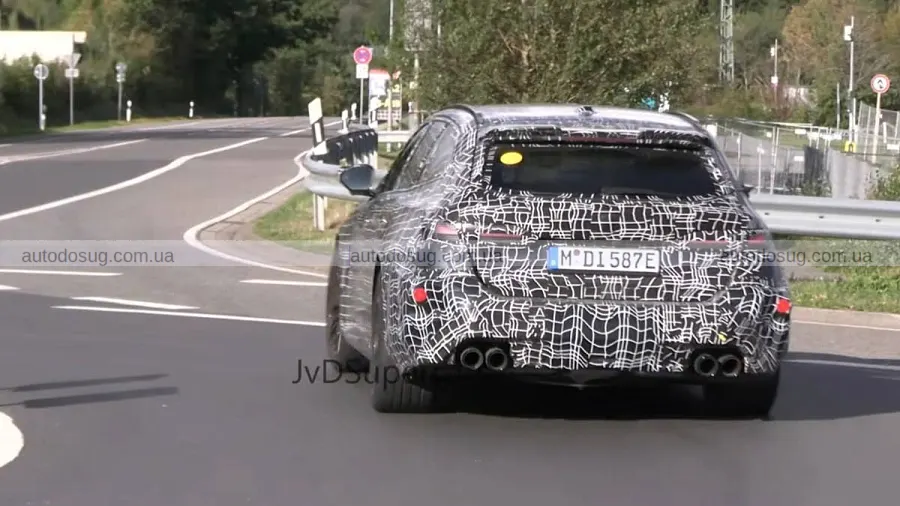Нова BMW M5 показала зміни на Нюрбургрингу