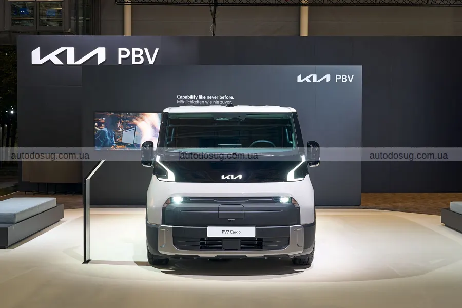 Новий Kia PV7 привіз більший кузов і 800 вольт