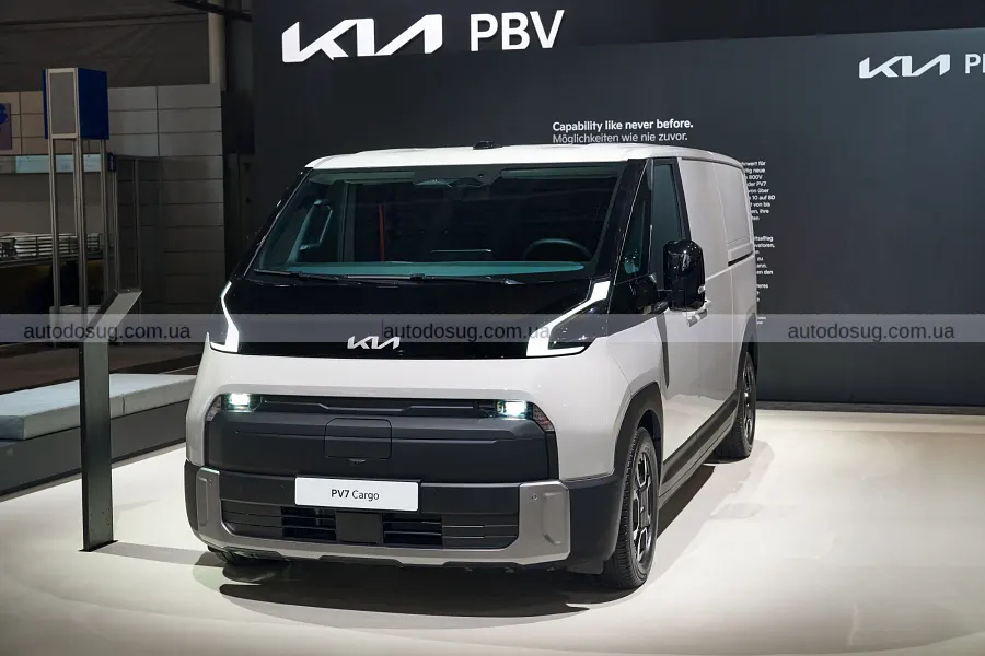 Новий Kia PV7 привіз більший кузов і 800 вольт