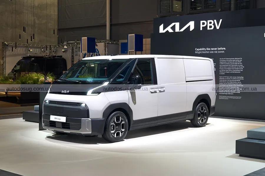 Новий Kia PV7 привіз більший кузов і 800 вольт