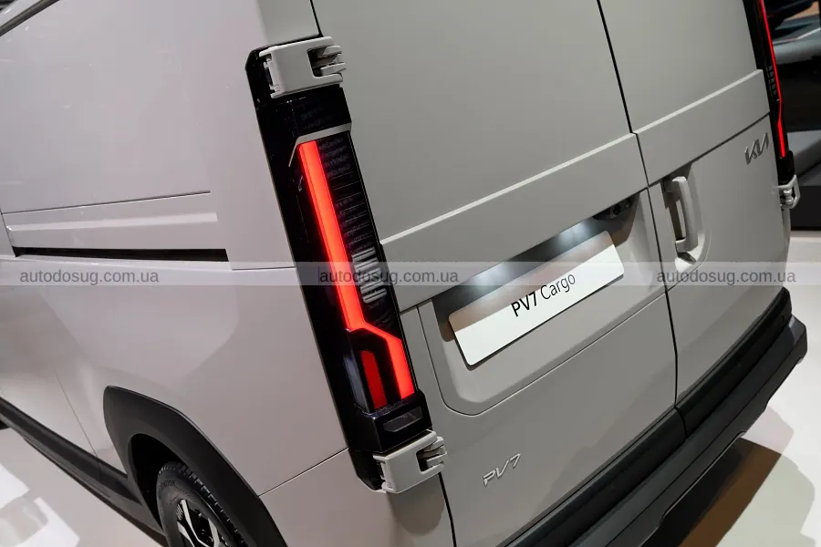 Новий Kia PV7 привіз більший кузов і 800 вольт