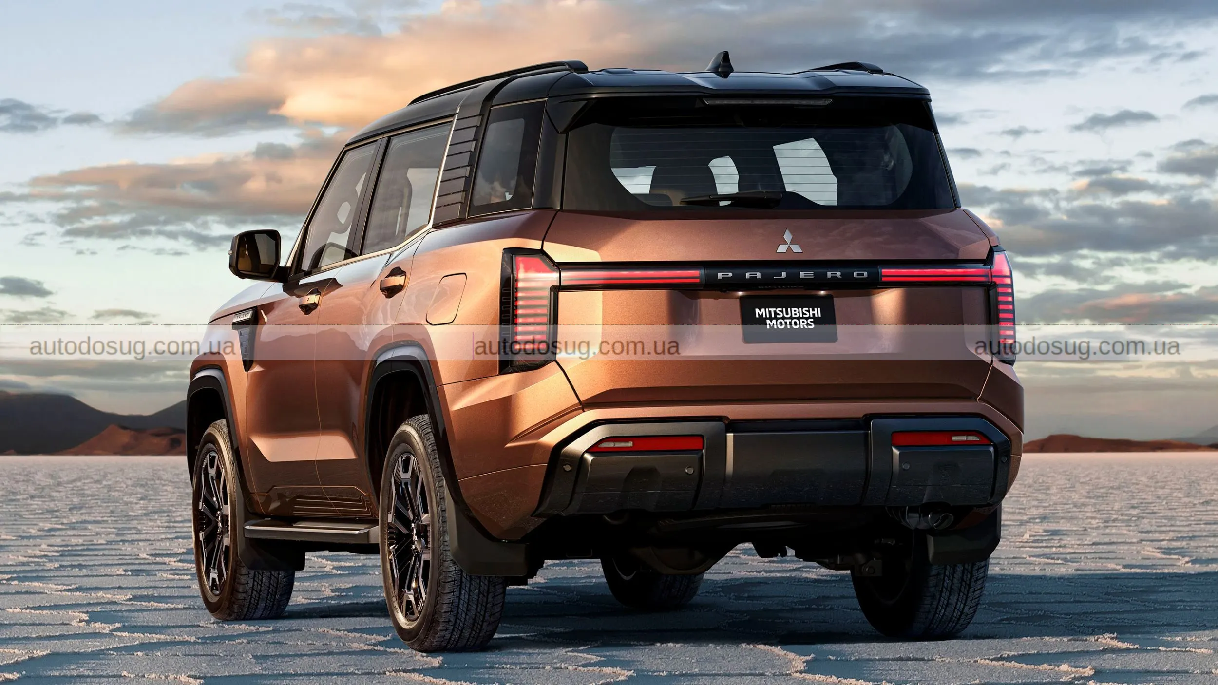 Новий Mitsubishi Pajero знову націлився на Land Cruiser