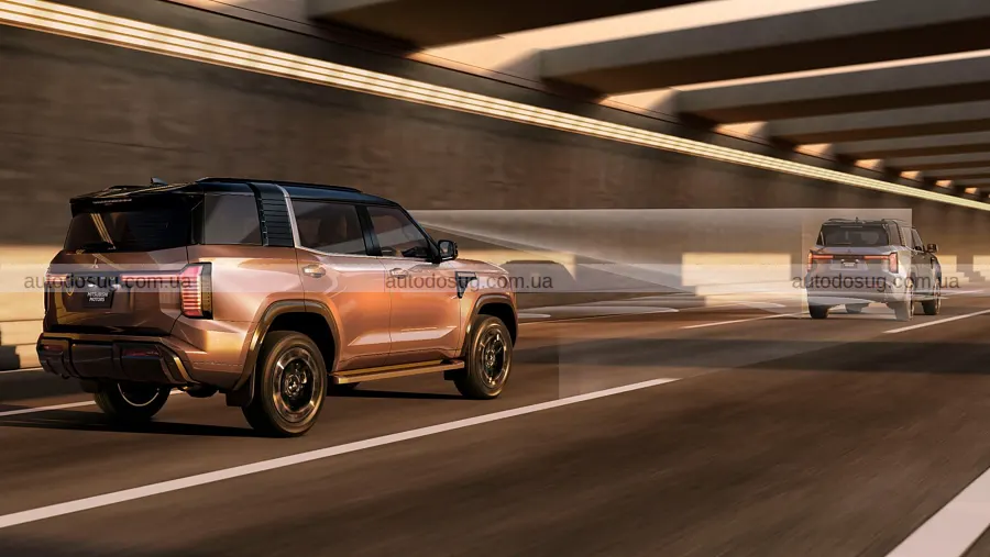 Новий Mitsubishi Pajero знову націлився на Land Cruiser