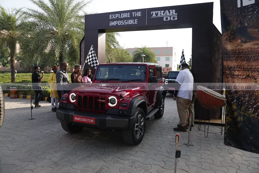 Оновлений Mahindra Thar OG став міцнішим і потужнішим