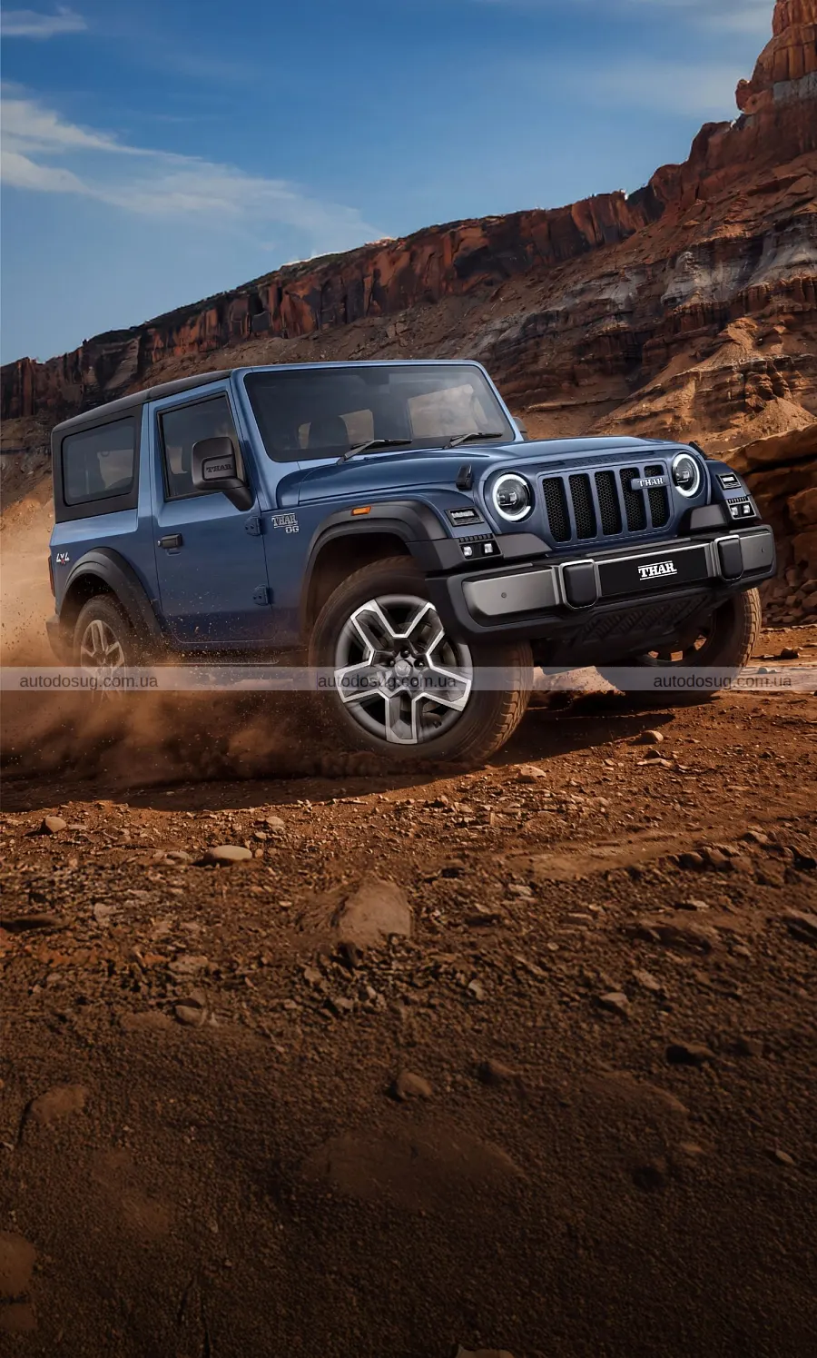 Оновлений Mahindra Thar OG став міцнішим і потужнішим