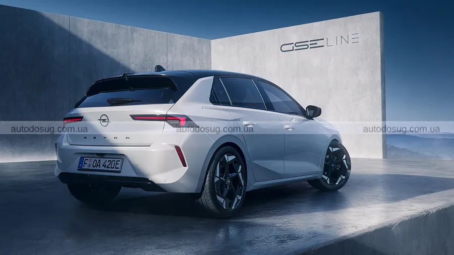 Opel Astra GSE Line стала потужнішою і яскравішою