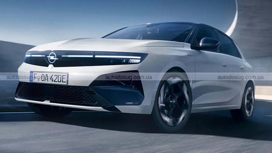 Opel Astra GSE Line стала потужнішою і яскравішою