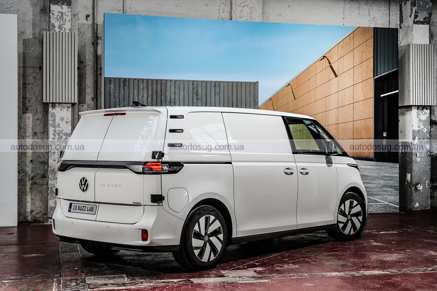 Подовжений VW ID. Buzz Cargo став практичнішим