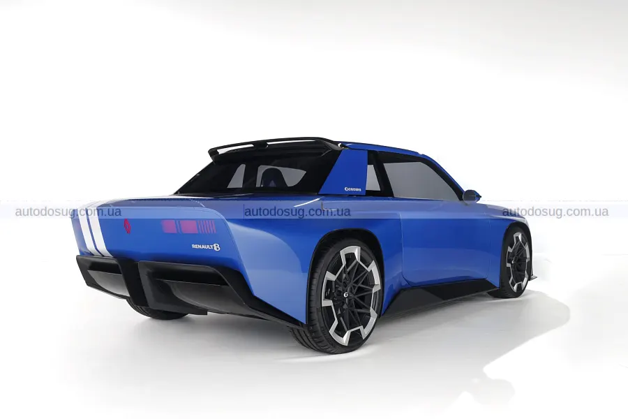 Renault переосмислив Gordini в електричне купе