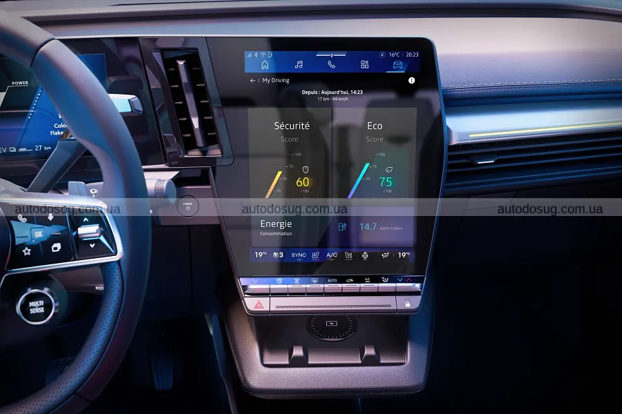 Renault Scenic E-Tech отримав більший запас ходу