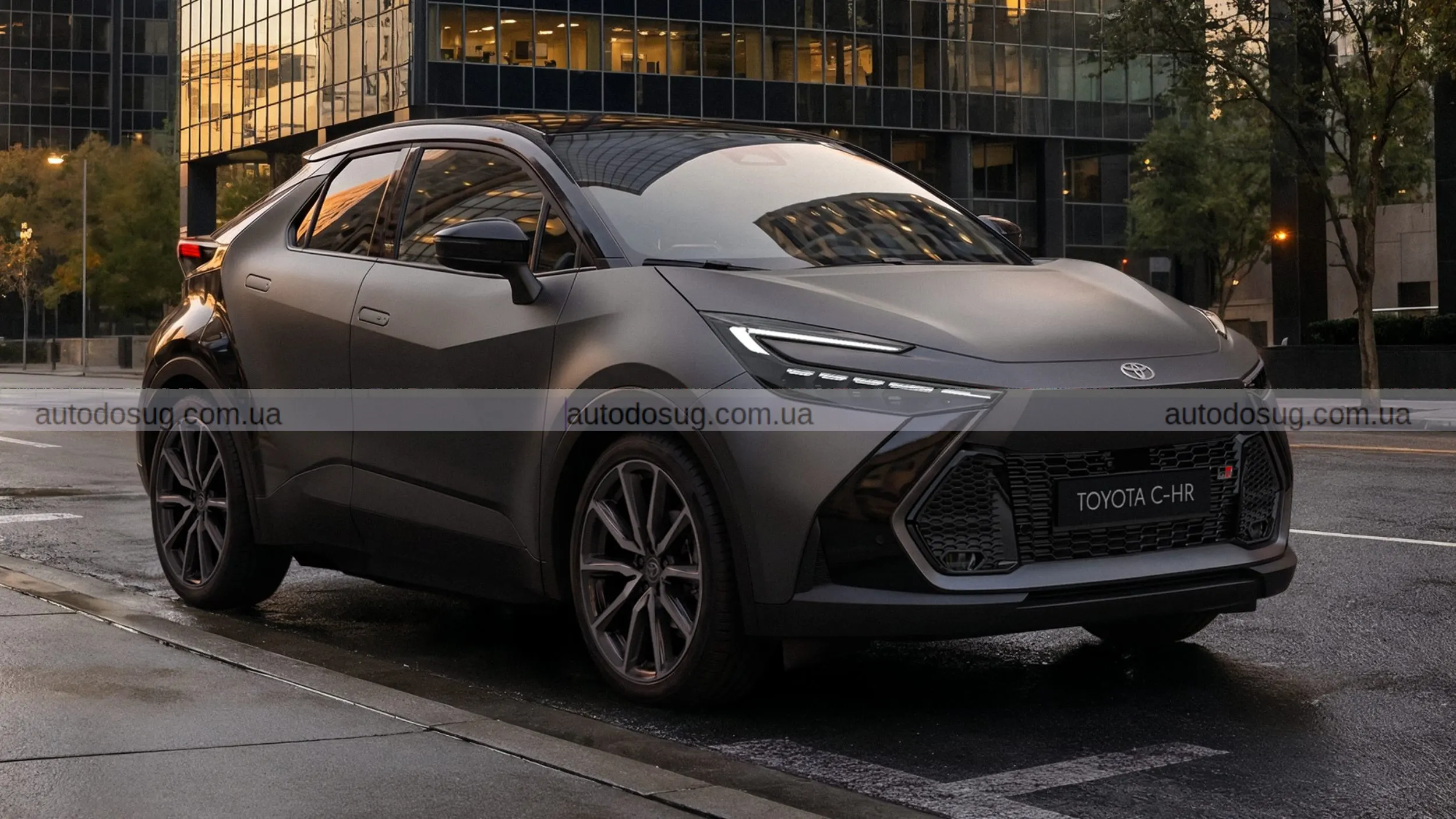 Toyota C-HR GR Sport став темнішим у Європі