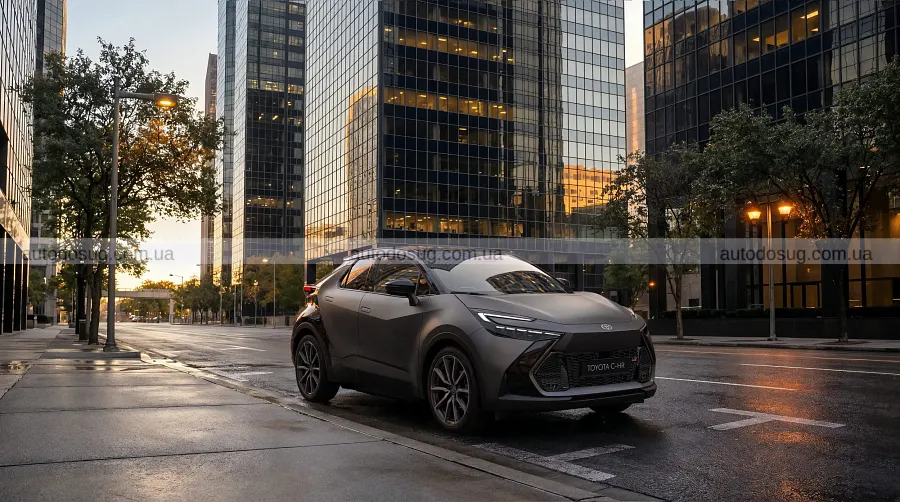 Toyota C-HR GR Sport став темнішим у Європі