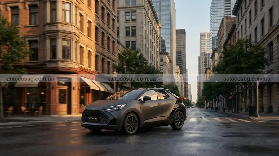Toyota C-HR GR Sport став темнішим у Європі