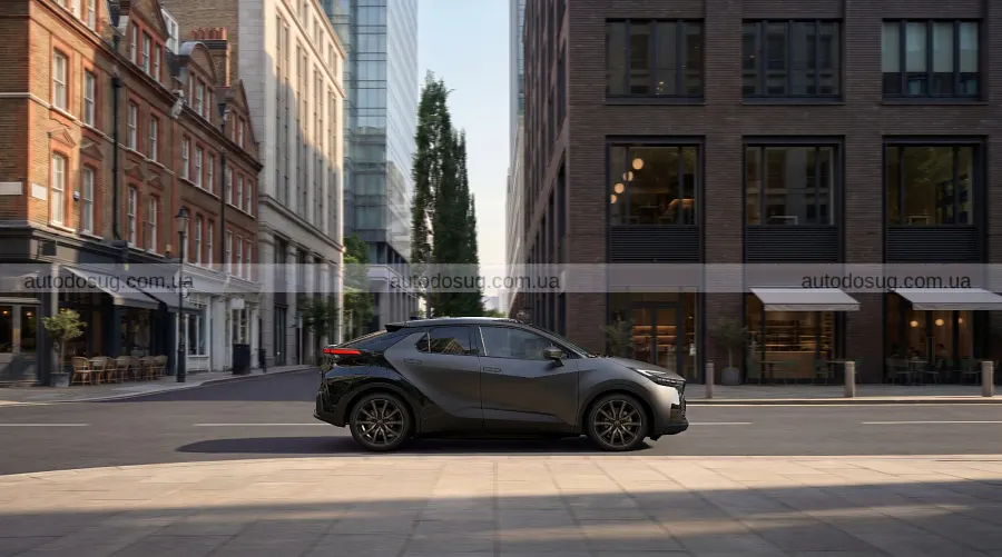 Toyota C-HR GR Sport став темнішим у Європі