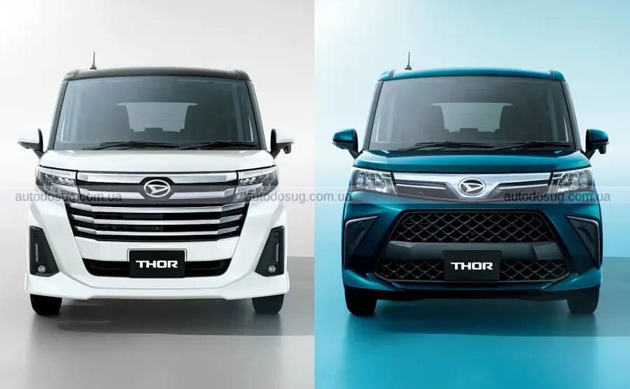 Toyota освіжила Roomy і Thor без зміни формули