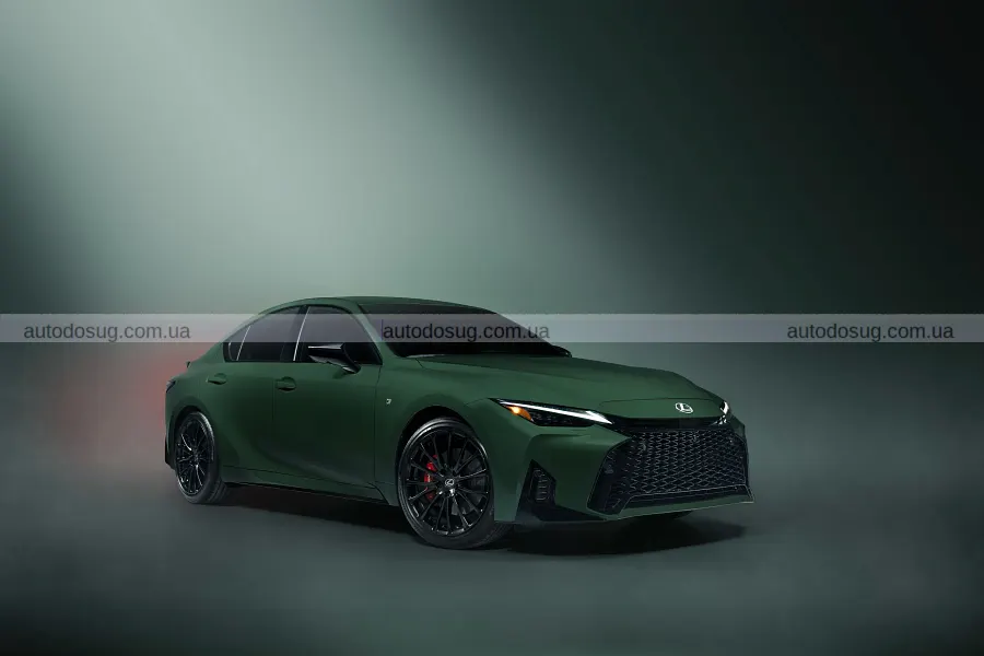 Зелений Lexus IS 350 F Sport випустять тиражем 350 авто