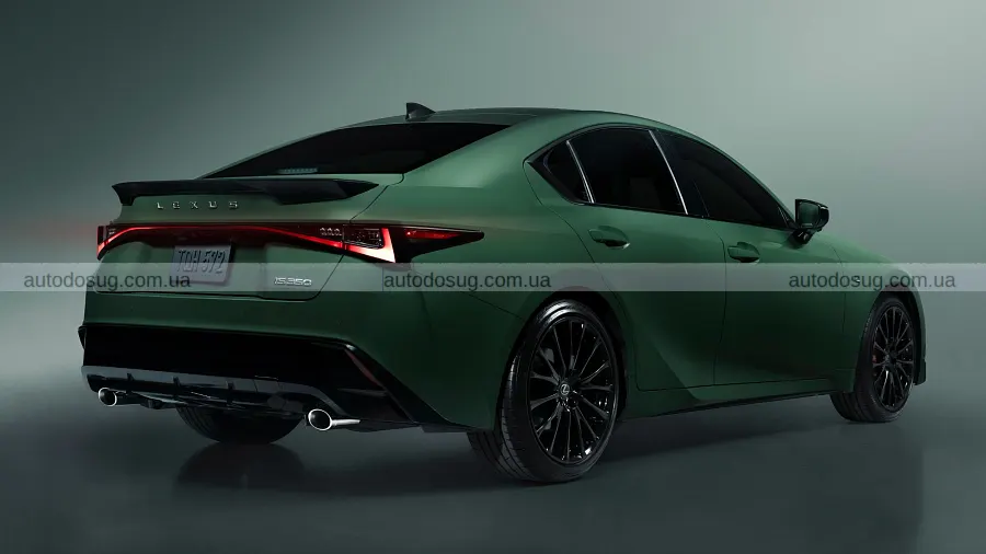 Зелений Lexus IS 350 F Sport випустять тиражем 350 авто