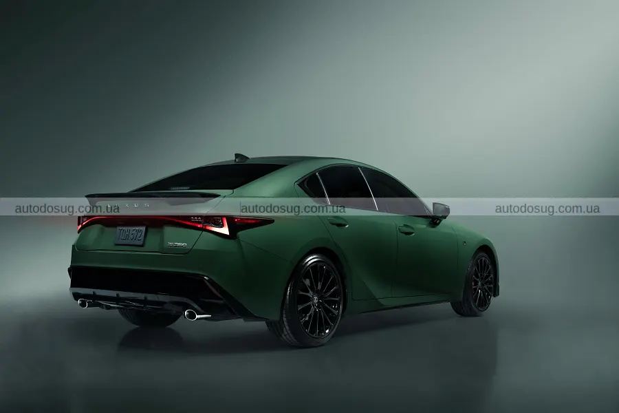 Зелений Lexus IS 350 F Sport випустять тиражем 350 авто