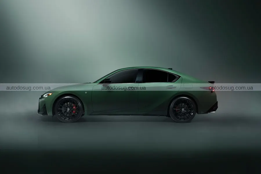 Зелений Lexus IS 350 F Sport випустять тиражем 350 авто