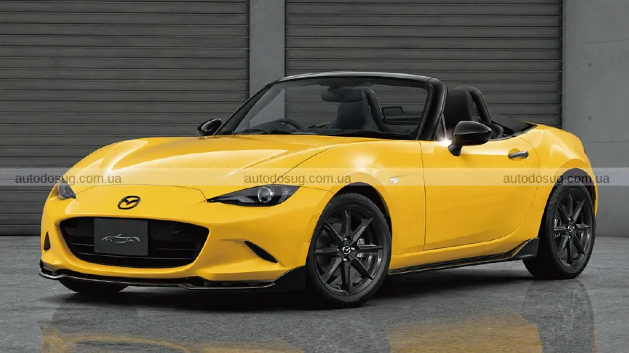 Жовтий знову повернувся в Mazda MX-5 ND