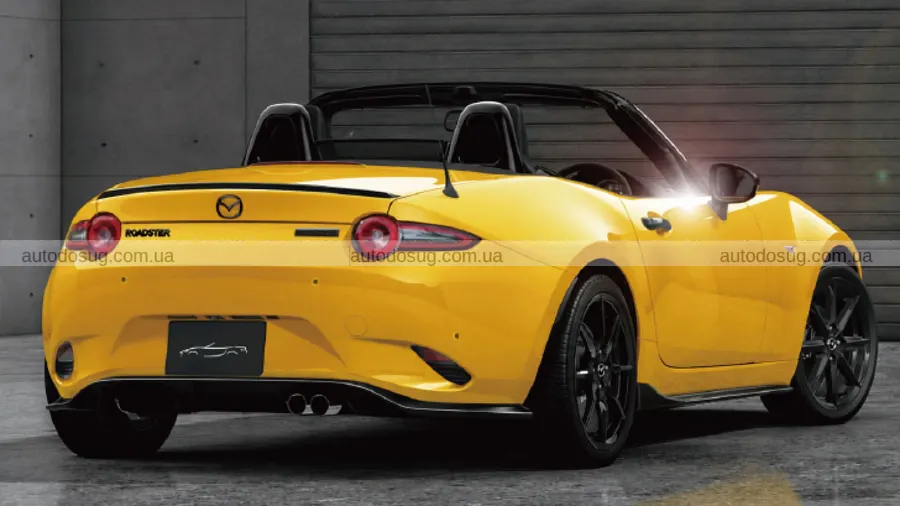Жовтий знову повернувся в Mazda MX-5 ND