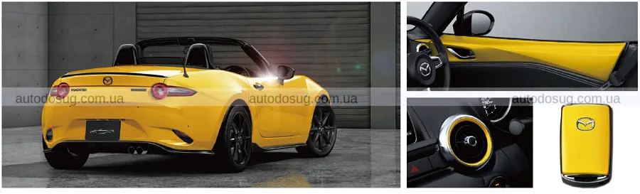 Жовтий знову повернувся в Mazda MX-5 ND