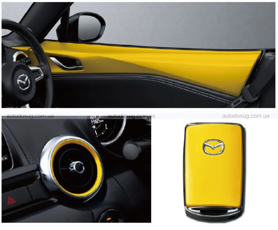 Жовтий знову повернувся в Mazda MX-5 ND