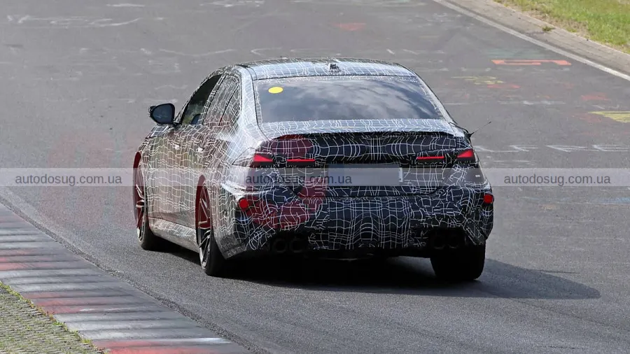 BMW M5 готує нове обличчя до дебюту