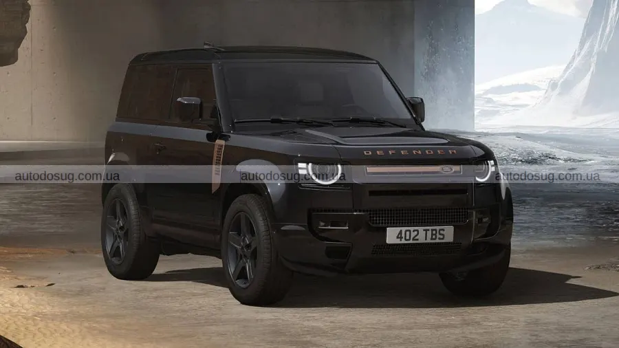 Defender 90 дозволив прибрати запаску з дверей