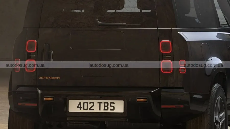 Defender 90 дозволив прибрати запаску з дверей