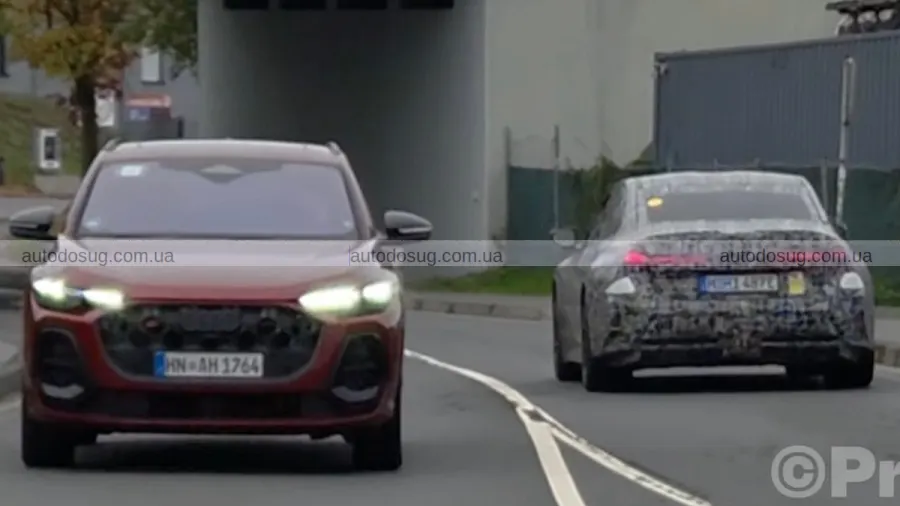 Електричний BMW M3 виїхав на звичайну дорогу