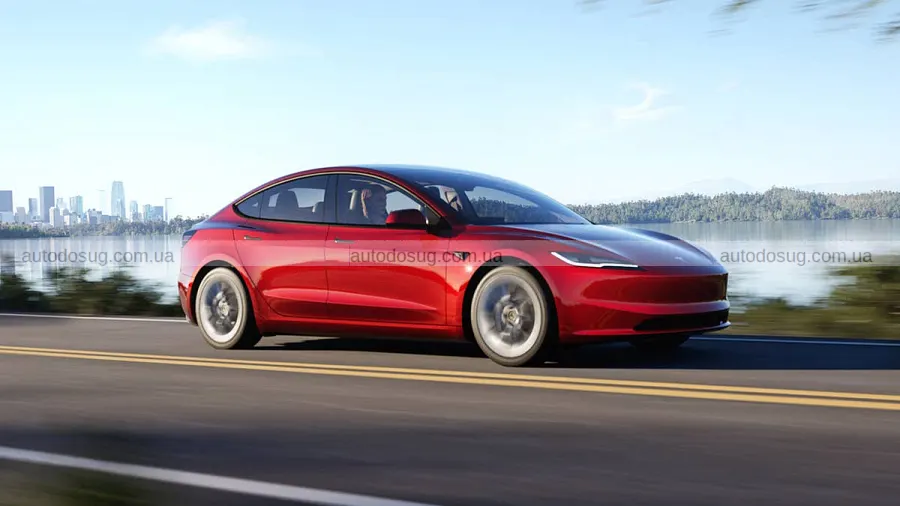 Фари Tesla самі змінюють кут після оновлення