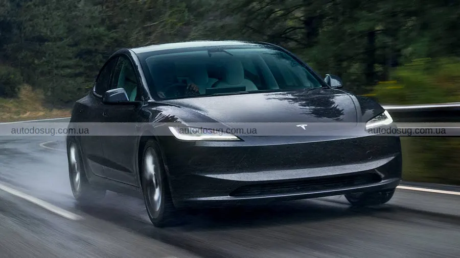Фари Tesla самі змінюють кут після оновлення