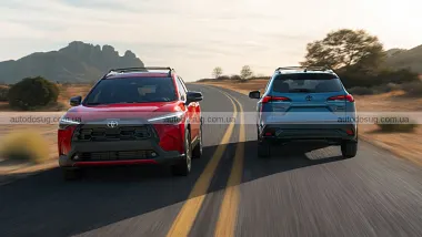 Гібридний Toyota Corolla Cross відчутно подорожчав і відірвався від бензинової версії