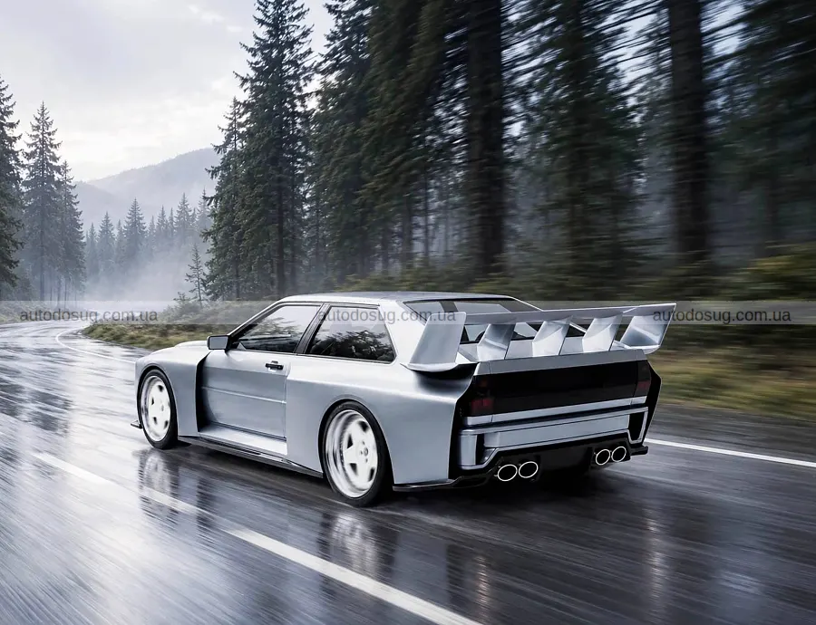 Легендарний Audi Quattro отримав V8 на 10 000 обертів