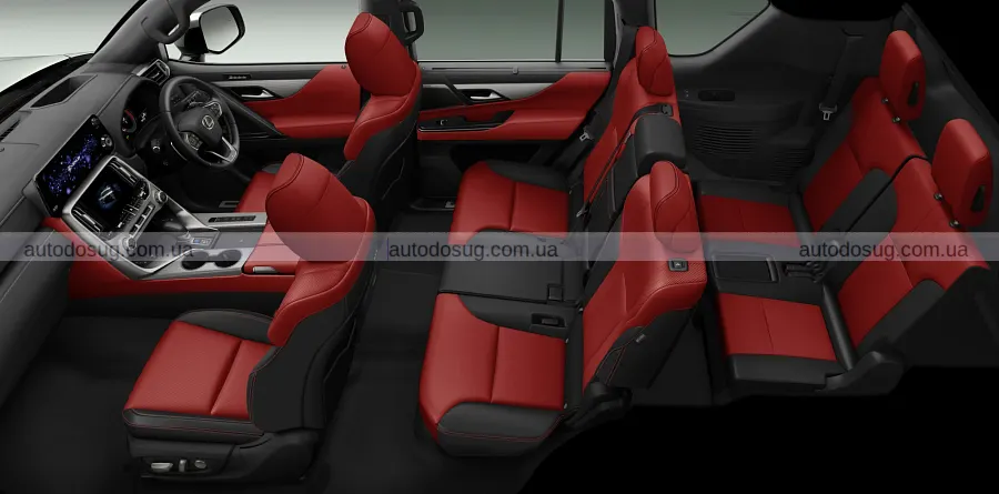 Lexus LX у Японії отримав F Sport і нове шасі