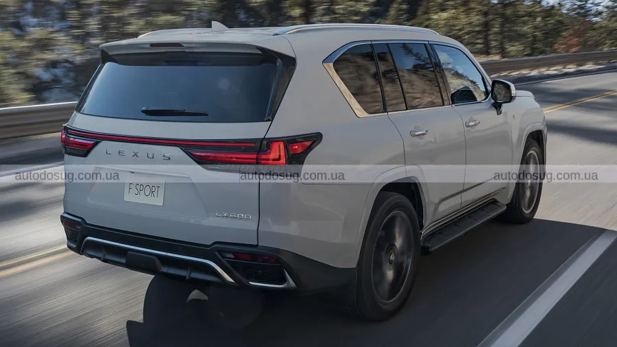 Lexus LX у Японії отримав F Sport і нове шасі