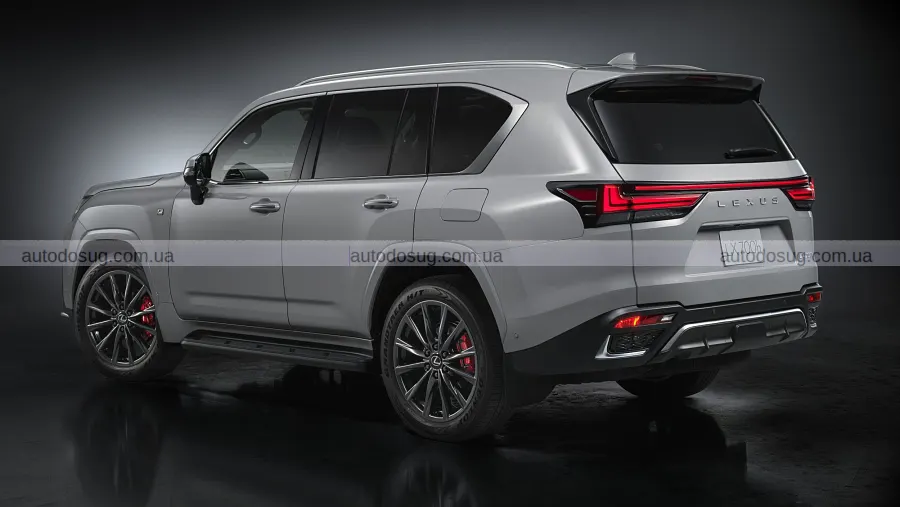 Lexus LX у Японії отримав F Sport і нове шасі