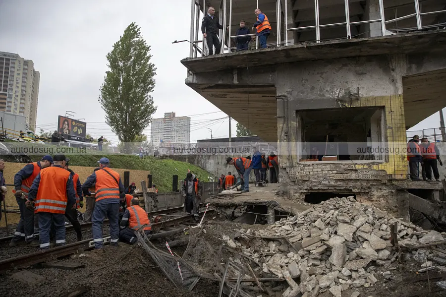 На «Чернігівській» триває відновлення після удару