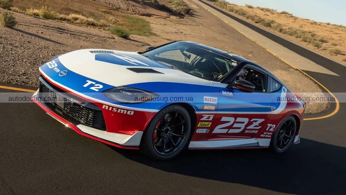 Nissan Z отримав трековий характер у проєкті NAT2