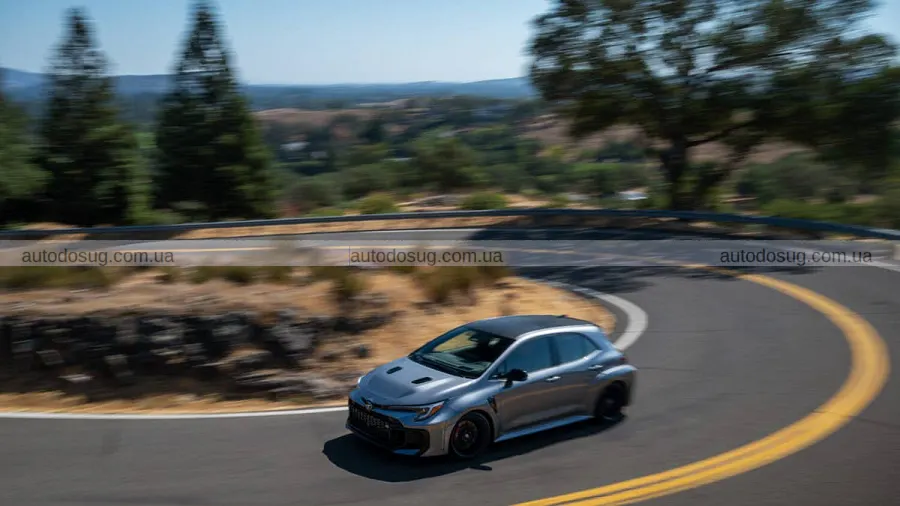 Норми тиснуть на Toyota GR Corolla