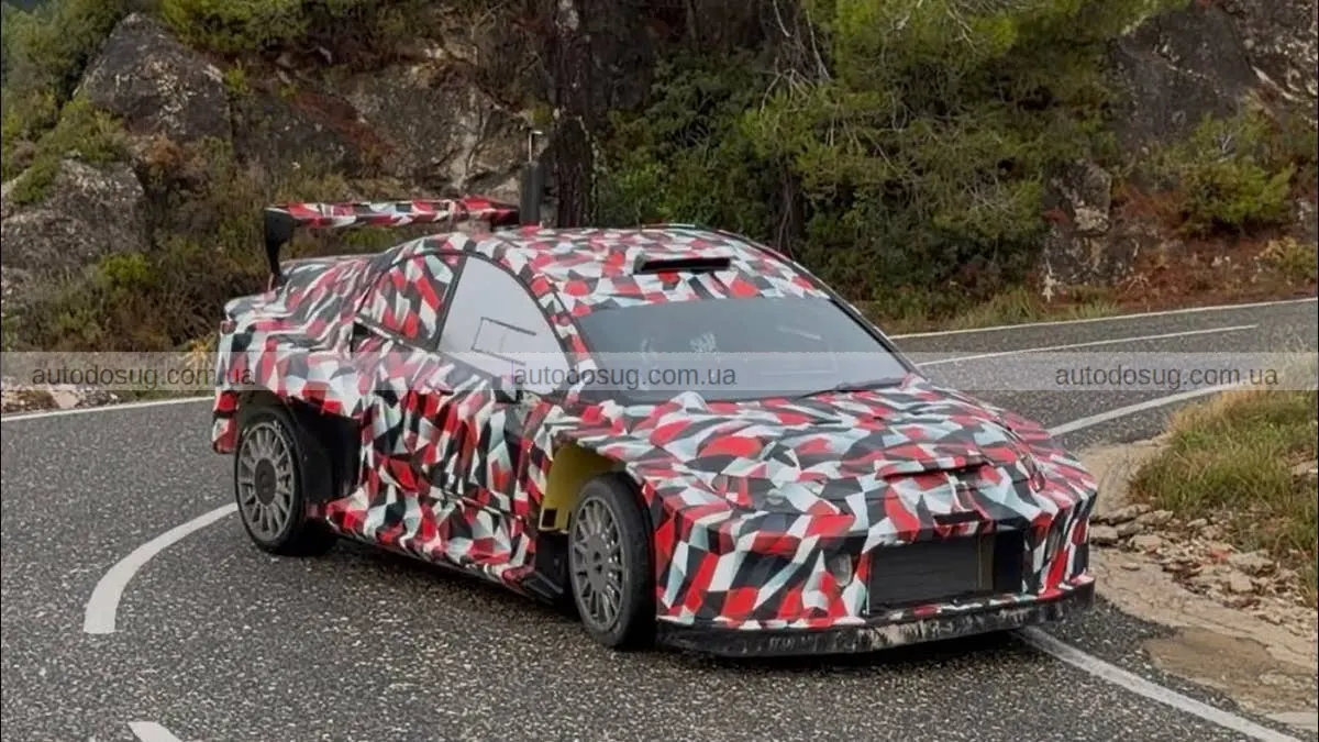 Нова Toyota Celica все чіткіше проявляється на тестах