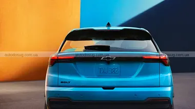 Новий Chevrolet Bolt перевіряють через ліхтарі