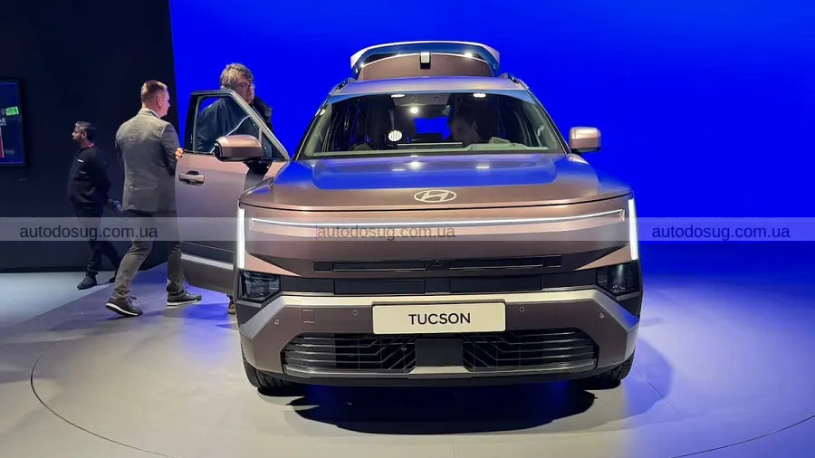 Новий Hyundai Tucson став кутовішим і соліднішим