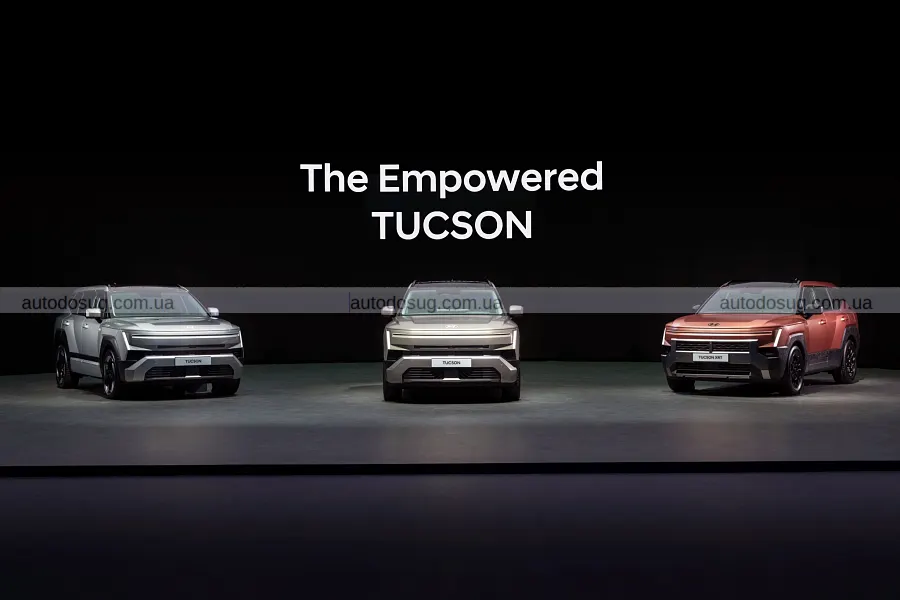 Новий Hyundai Tucson здивував дизайном і гібридами